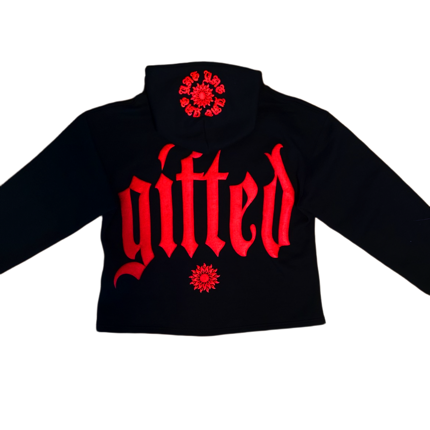 RUBY YOUNG GIFTED cropped hoodie | YNG