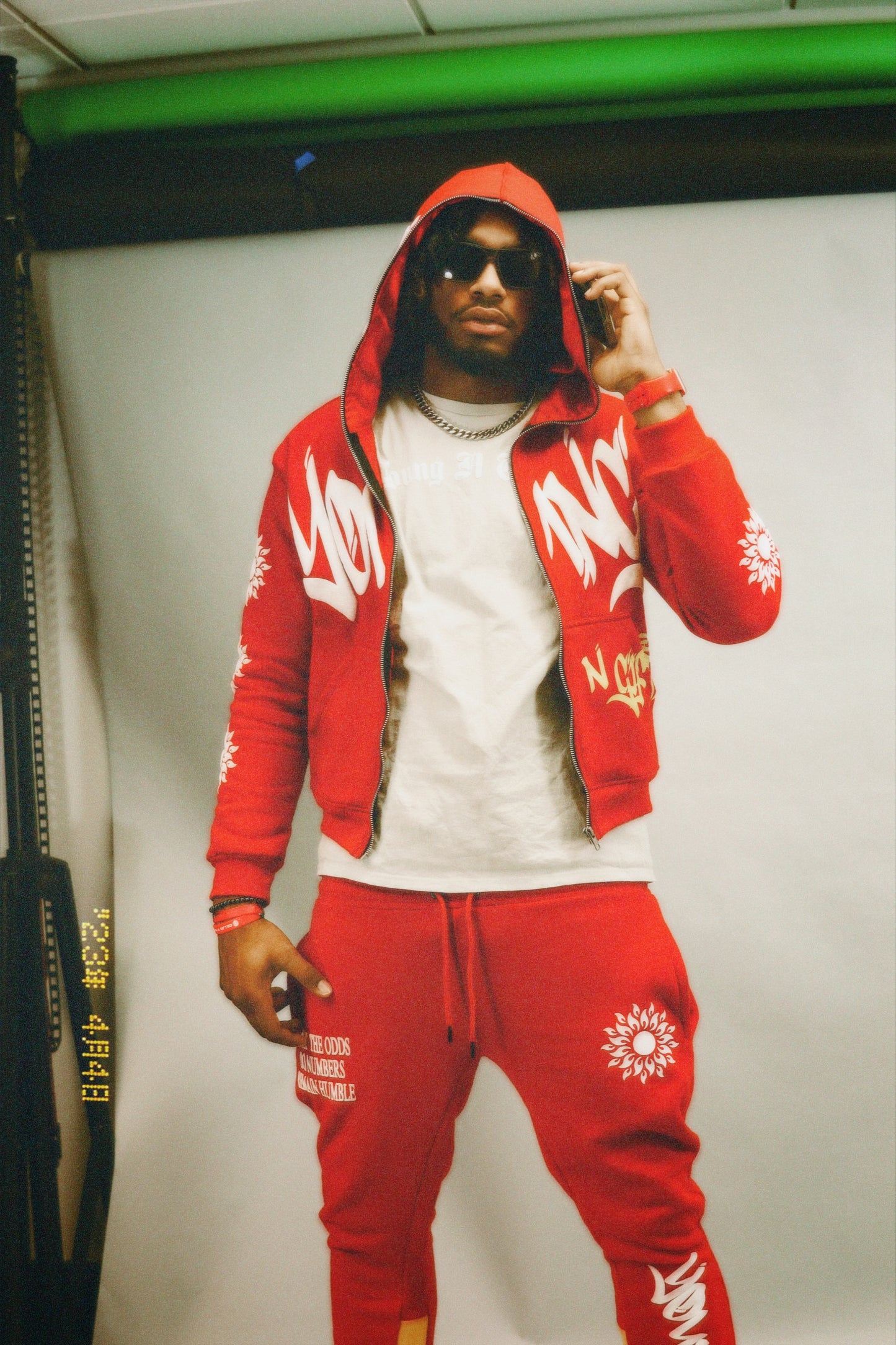 Strawberry Banana Red Full-Zip | YNG