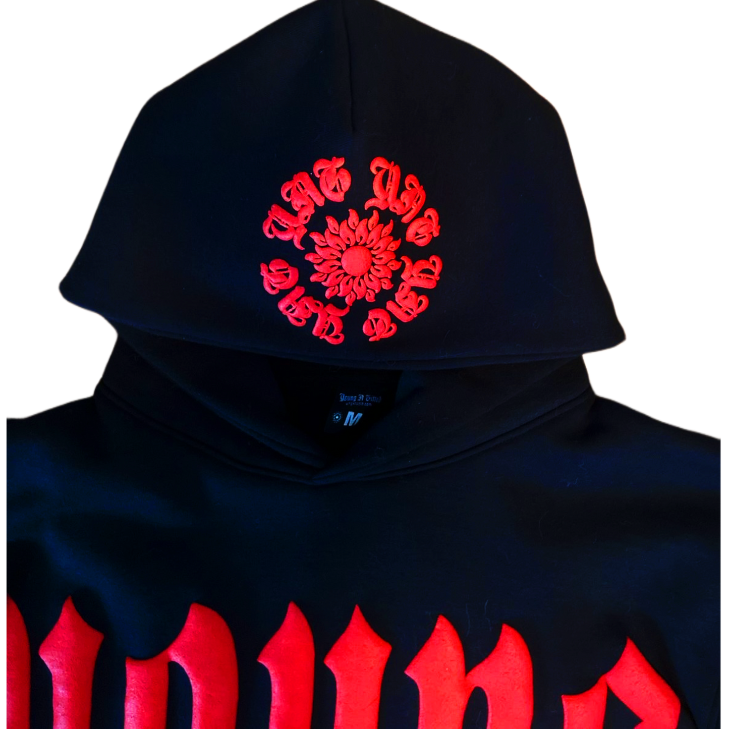 RUBY YOUNG GIFTED cropped hoodie