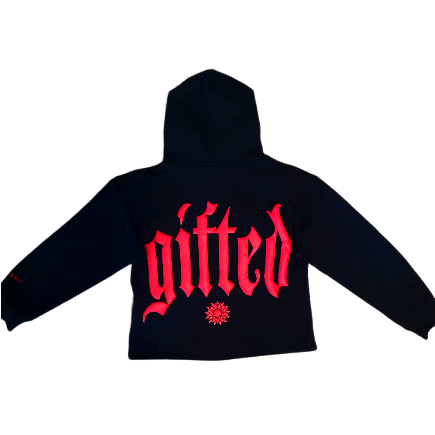 RUBY YOUNG GIFTED cropped hoodie