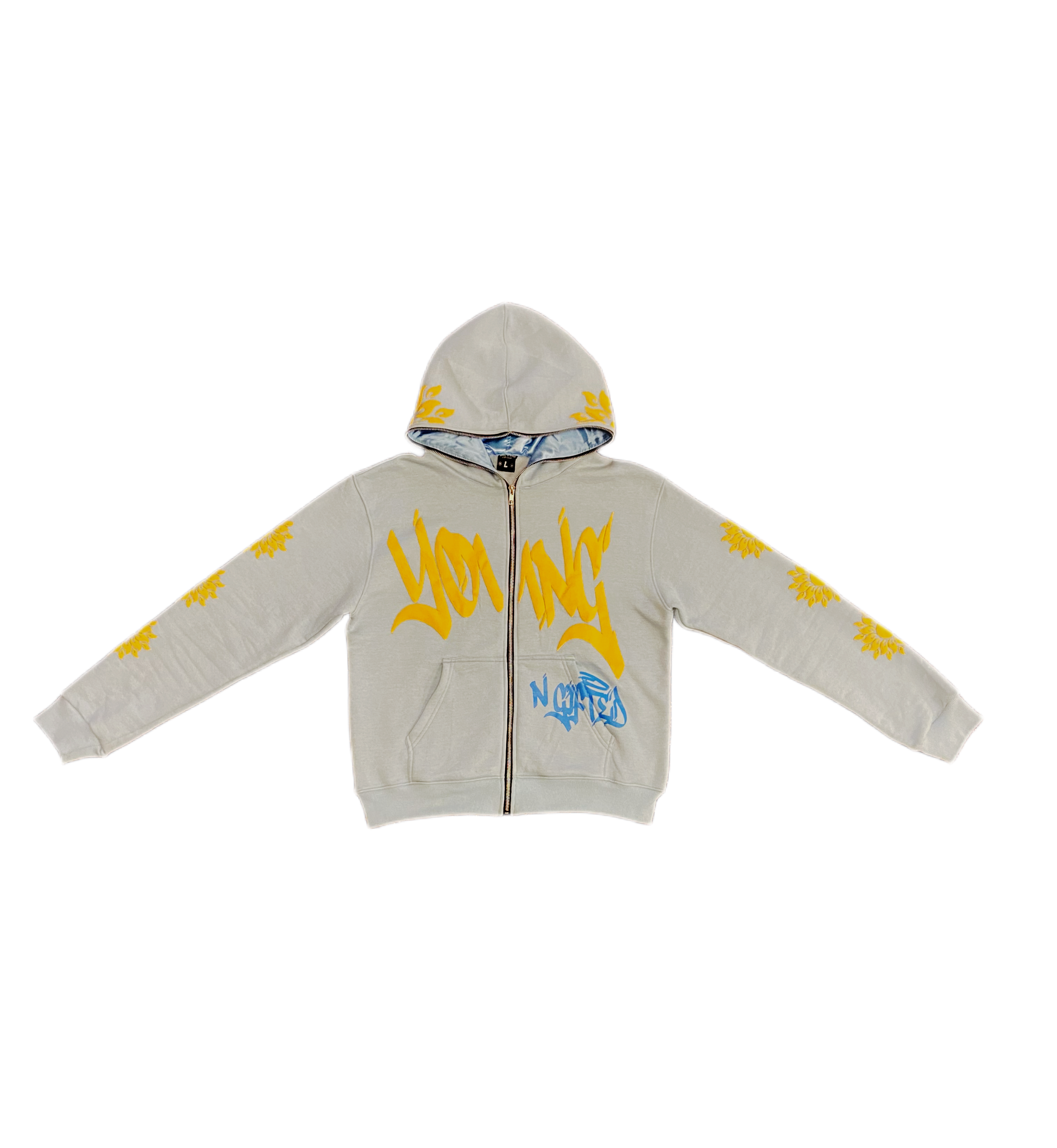 ◆ ともやん Cotton Candy Blue FULL-ZIP | YNG – YNG
