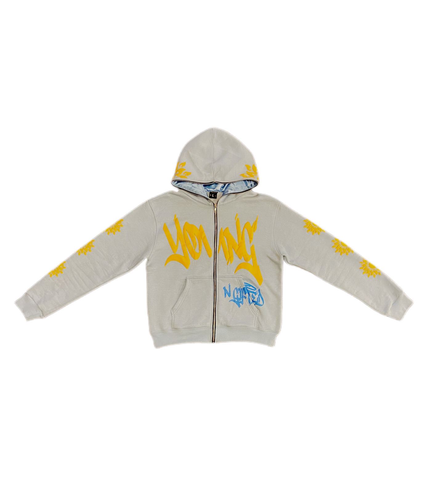 “Cotton Candy Blue” FULL-ZIP