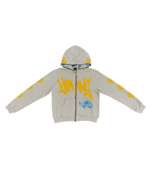 “Cotton Candy Blue” FULL-ZIP