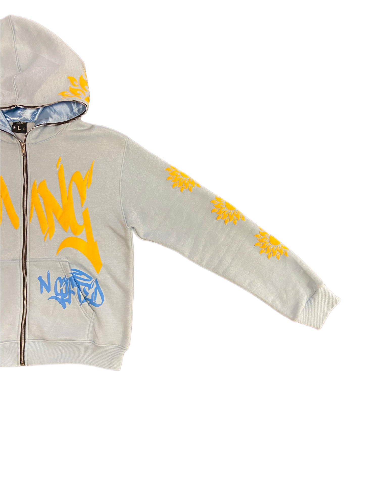 “Cotton Candy Blue” FULL-ZIP
