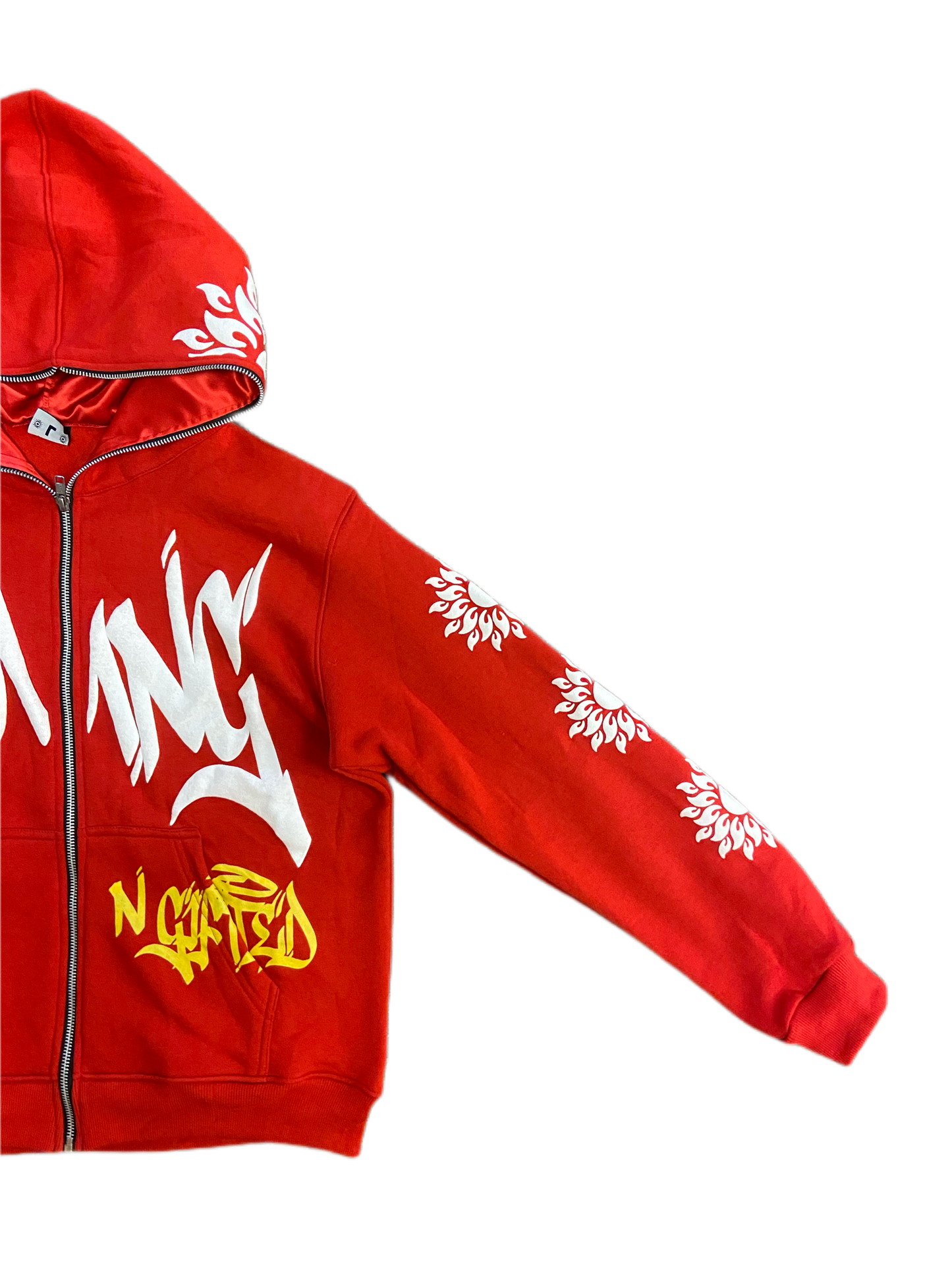 “Strawberry Banana Red” Full-Zip